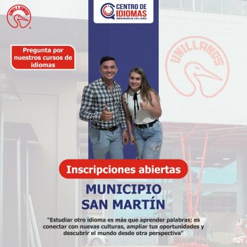 INSCRIPCIONES ABIERTAS SAN MARTIN